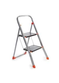 toolland Escalera de tijera, 2 peldaños, plegable