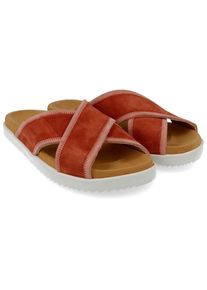 Haflinger Womens Summer Slides Palma Sandalen Dames (38 |rood)