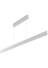 EVN Lichttechnik EVN DROP SWING LED Pendelleuchte, linear, IP20, 220-240V/AC/DC, 40W (20W Down und 20W Up), 3000K, 4000K, 1720lm, 1840lm, weiß (LTS100125)
