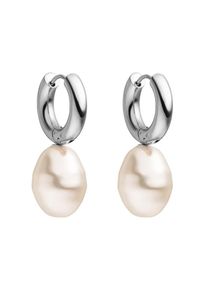 PURELEI Ohrringe 'SEASIDE' Damen silber / perlweiß Größe one size