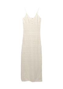 Pull&Bear Pull&Bear Robes en maille 'VESTIDO' Femme beige taille XS