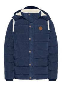 Blend Heren Winterjas 'Frederic' navy / bruin XXXL