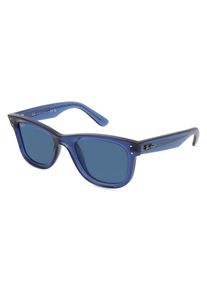 Ray-Ban RBR0502S WAYFARER REVERSE | okulary przeciwsłoneczne | Kształt okularów: kanciasty, tworzywo sztuczne, niebieski