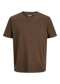 Jack & Jones JACK & JONES Koszulka dla mężczyzn ciemnobrązowy Rozmiar S