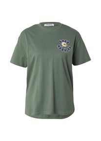 Sublevel Koszulka oversize dla kobiet niebieski / ciemnozielony / czarny / biały Rozmiar XS