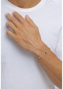 Kuzzoi Armband Herren gold Größe 19