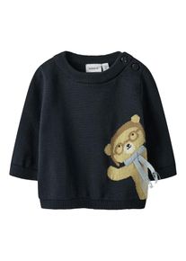 name it Pulóver 'NBMKANO' unisex kék , Méret 56