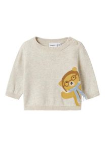 name it Pulóver 'NBMKANO' unisex bézs , Méret 56