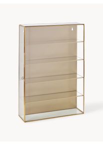 Nordal Vägghylla Ada av Glas och Metall