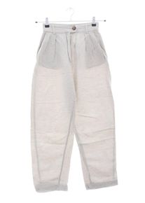 H&M H&M Lniane spodnie Damski, Rozmiar 34, w kolorze białej wełny