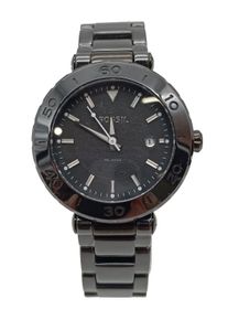 Fossil Zegarek analogowy Damski, One Size, czarny