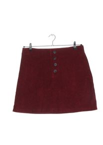 Fashion Union Falda acampanada Mujeres, Talla 42, rojo oscuro, Poliéster