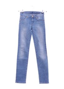 7 For All Mankind Jeansy biodrówki Damski, Rozmiar 32, niebieski