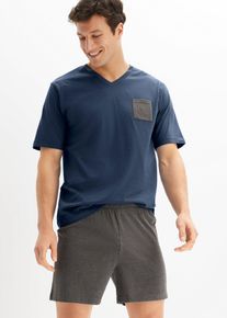 Pigiama estivo con cotone (set 4 pezzi), Grigio, Taglia 56/58 (XL), bonprix