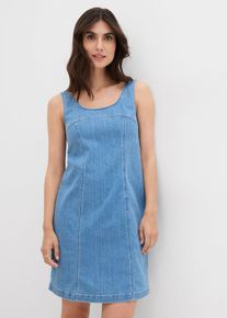 Abito di jeans in cotone biologico elasticizzato - Blu - Taglia 42 - bonprix