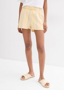Shorts in misto lino fresco e leggero - Beige - Taglia 52 - bonprix