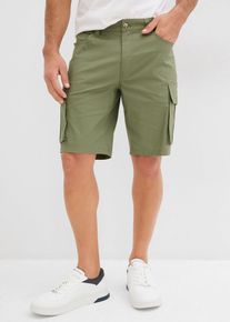 Bermuda cargo elasticizzati (pacco da 2) regular fit - Verde - Taglia 60 - bonprix