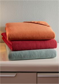 Lenzuolo in jersey con angoli - Rosso - Taglia 100x200 cm - bonprix