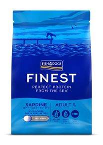 FISH4DOGS Granule veľké pre dospelých psov Finest sardinka so sladkými zemiakmi 1,5kg, 1+