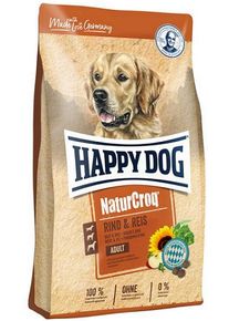 Happy Dog PREMIUM - NaturCroq - hovädzie a ryža granule pre psy 1kg