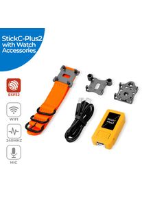 M5Stack Official M5StickC PLUS2 with Watch Accessories ESP32 Mini IoT Development Kit