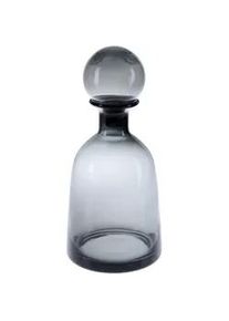 Ambia Home Vase , Grau , Glas , rund , 30.5 cm , mundgeblasen, zum Stellen , Dekoration, Vasen, Glasvasen
