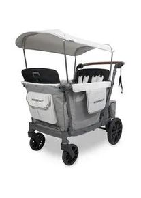 Wonderfold Bollerwagen , Grau , Metall , 135x120x75 cm , Freizeit & Co, Gartenspielzeug, Bollerwagen