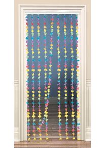 Folat Kolorowa zasłona do drzwi Kwiaty hawajskie 80 x 200 cm