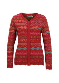 Flomax Womens Jacke Reißverschluss Tami Wollen vest Dames (XS |rood)