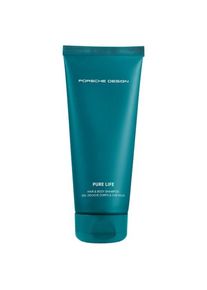 Porsche Design Pure Life Haar- & lichaamsshampoo Douchegel Heren 200 ml