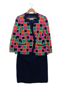 Pierre Cardin Ladies’ Suit Women, Size 42, blue, cotton