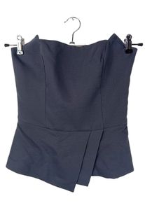 Laurèl Laurèl Top z dekoltem typu bandeau Damski, Rozmiar 32, czarny