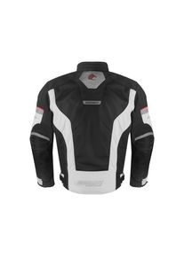 GERMOT X-Air Evo Pro Motorradjacke Herren (hellgrau/schwarz)