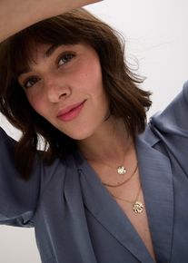 bonprix Mujer, Collar (conjunto de 3 piezas), oro, 0