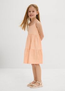 bonprix Vestido de punto (2 unidades) de algodón orgánico puro, azul, 104/110