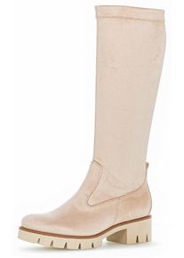 Gabor Stiefel Damen hellbeige Größe 40