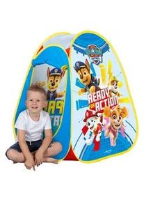 Smoby Xxxl Pop Up Zelt Paw Patrol , Blau, Gelb , Textil , 75x75x90 cm , Spielzeug, Kinderzelte