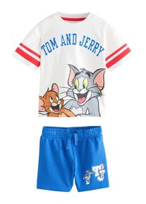 next Set 'Tom Und Jerry' azur / grau / blutrot / weiß Größe 68
