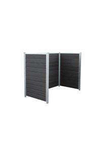 Plus Artura WPC Mülltonnenverkleidung 189 cm