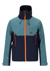 WHISTLER Outdoorjacke 'Lomvie PRO 15000' Herren hellblau / dunkelblau / orange Größe XXXL
