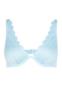 Hunkemöller Hunkemöller Góra bikini dla kobiet jasnoniebieski Rozmiar 65