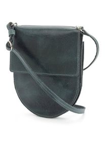 Harold’s Lederwaren Damen-Schultertasche klein, petrol