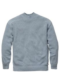 armedangels Herren-Strickpullover Mittelblau L