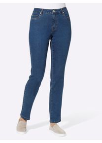 Dames 5-pocketjeans, past perfect dankzij stretch in blue-stonewashed ,maat 36, WITT, 81% Katoen, 17% Polyester, 2% Elastan