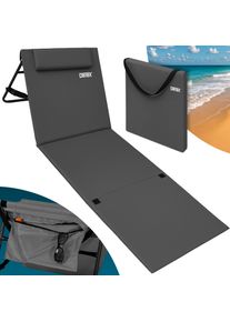 Detex Mata plażowa antracyt 158x56x45,5cm