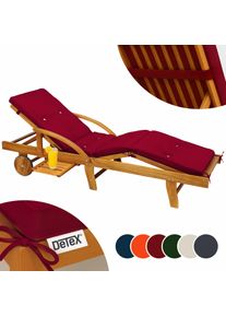 Detex Ligbedkussen Rood 195x55x5cm