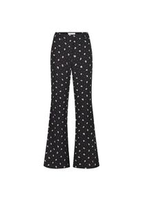 Fabienne Chapot Dames Broek mosterd / orchidee / zwart / wit 34