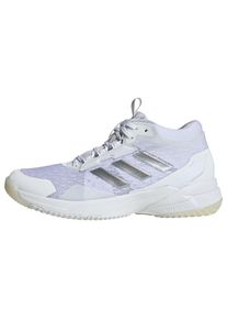 adidas Performance Dames Sportschoen 'Crazyflight 6' lichtgrijs / zilver / wit 36
