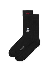 A-dam Socken 'COMPUTER' Herren aqua / rot / schwarz / weiß Größe 36/41