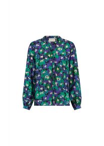 Fabienne Chapot Dames Blouse groen / lila / zwart / wit XXL
